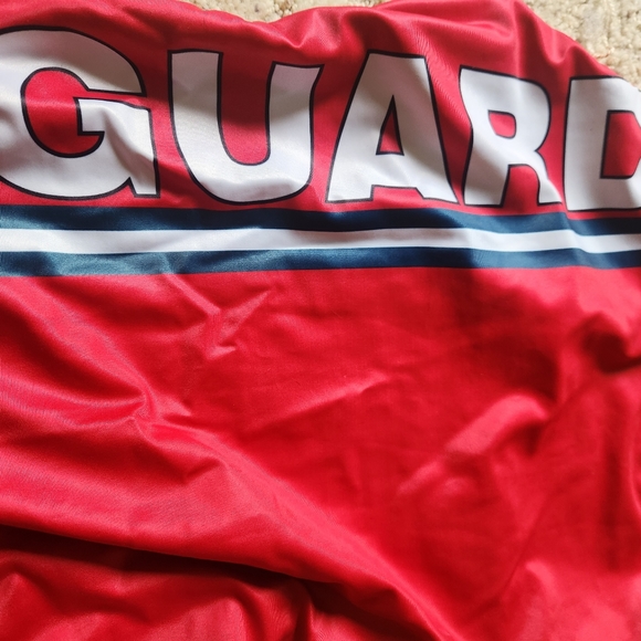 Kiefer Red Lifeguard Swimsuit - Picture 3 of 6